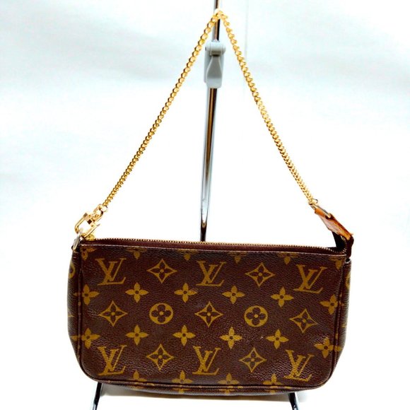 Louis Vuitton LV Accessories Pouch Bag Pochette Accessoires Monogram - Picture 1 of 9